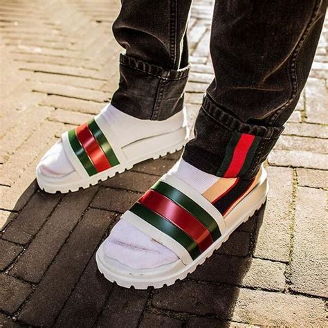 men gucci slides cheap|gucci slides men real.